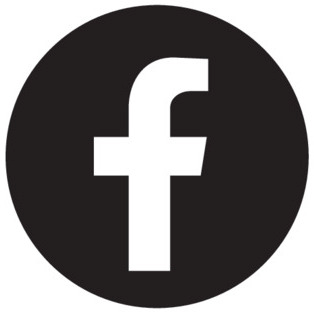 facebook icon zwart